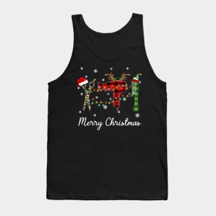 Hairdresser Merry Christmas Funny Tank Top